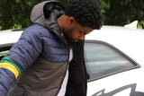 Puffer Seven12 Azul Marino/Gris