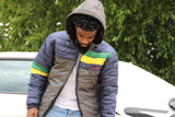 Puffer Seven12 Azul Marino/Gris